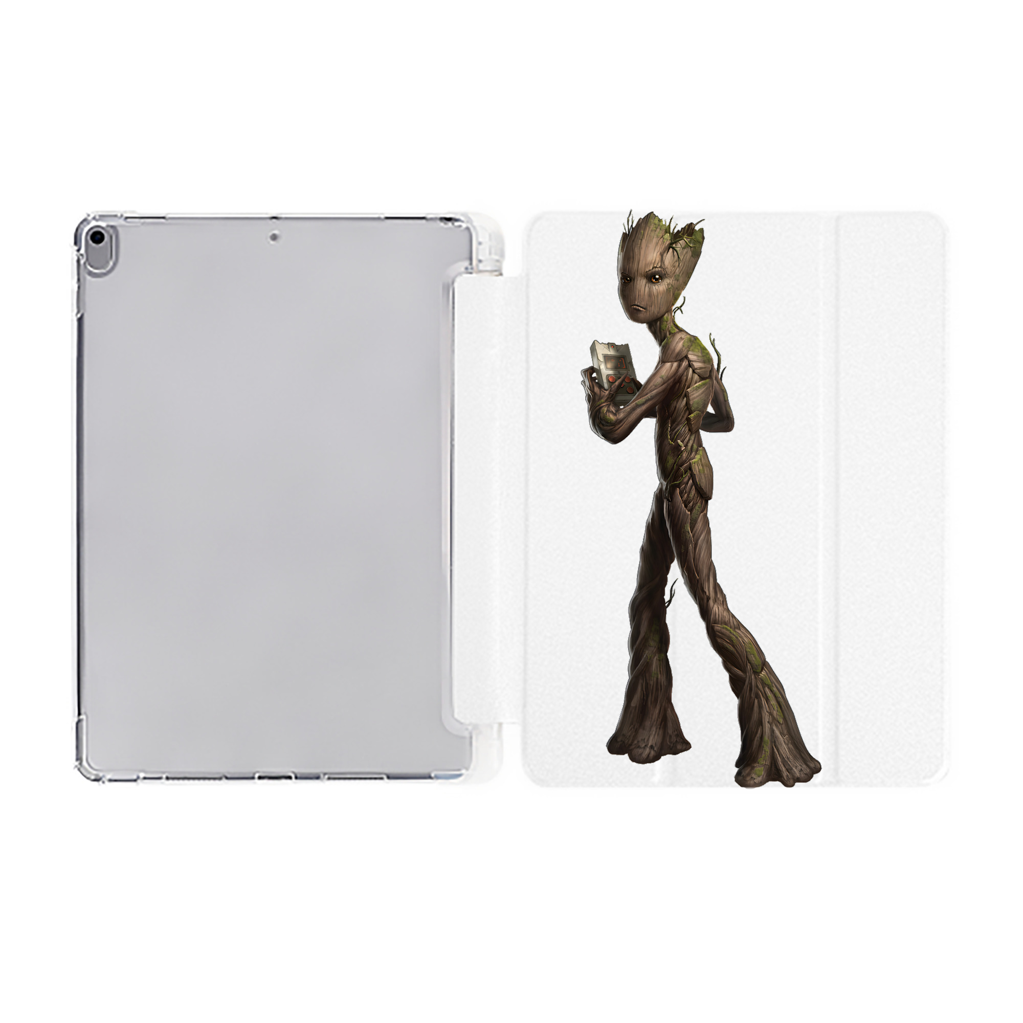 （画像用） アベンジャーズ The Avengers IPad ケース ペン収納付き 三つ折りスタンド PUレザー×シリコン 対応機種9.5/10.5/10.9インチ